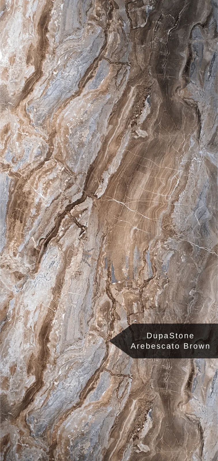 DupaStone 122 x 244 cm. Arebescato Brown