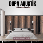 Dupa Akustik Panel 60 x 280 cm Antik - Görsel 2