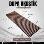 Dupa Akustik Panel 60 x 280 cm Antik - Görsel 3