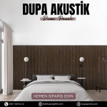 Dupa Akustik Panel 60 x 280 cm Anadolu Ceviz - Görsel 3